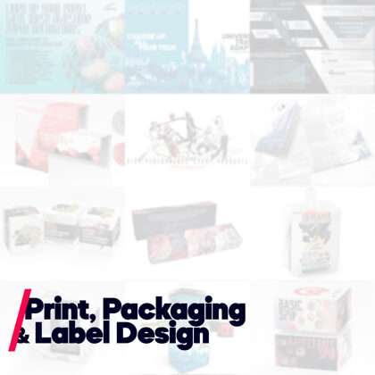 PACKAGING & LABEL DESIGN